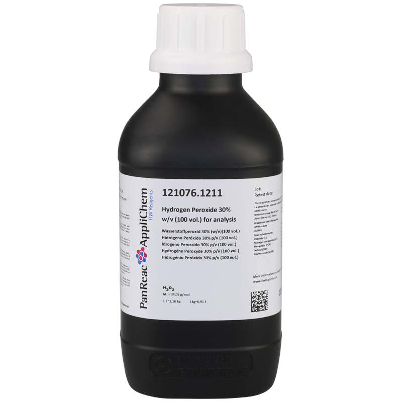 Hydrogen Peroxide 30% w/v (100 vol.) for analysis