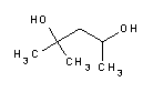 molecule for: 2-Methyl-2,4-pentanodiol (USP-NF) reinst, Pharma-Qualität