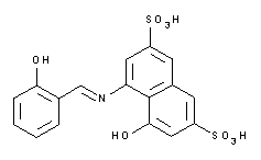 molecule for: Azometino H para análisis
