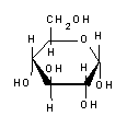 molecule for: D(+)-Glucose wasserfrei (USP, BP, Ph. Eur.) Pharma-Qualität, BioChemica