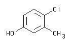 molecule for: 4-Cloro-3-Metilfenol (USP-NF, BP, Ph. Eur.) puro, grado farma