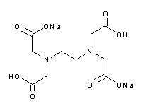 molecule for: EDTA Disodium Salt 0.1 mol (37.224g C10H14N2Na2O8.2H2O) to prep.1l of 0.1M sol. 