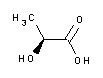 molecule for: Ácido L(+)-Láctico (BP, Ph. Eur.) puro, grado farma