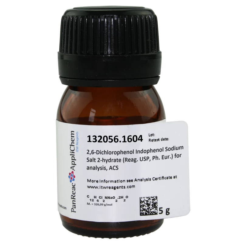 2,6-Diclorofenol Indofenol Sal Sódica 2-hidrato (Reag. USP, Ph. Eur.) para análisis, ACS