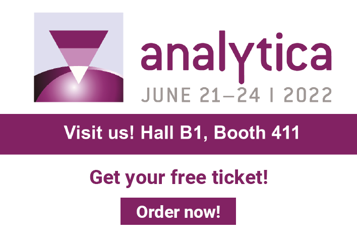 Get your free ticket to Analytica 2022!