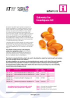 IP-006 - Solvents for GC-Headspace