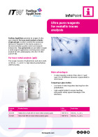 IP-039 - Ultra  pure  reagents  for  
metallic traces analysis