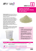 IP-073 - Tryptone Soy Broth (Dehydrated Culture Media) for cell culture