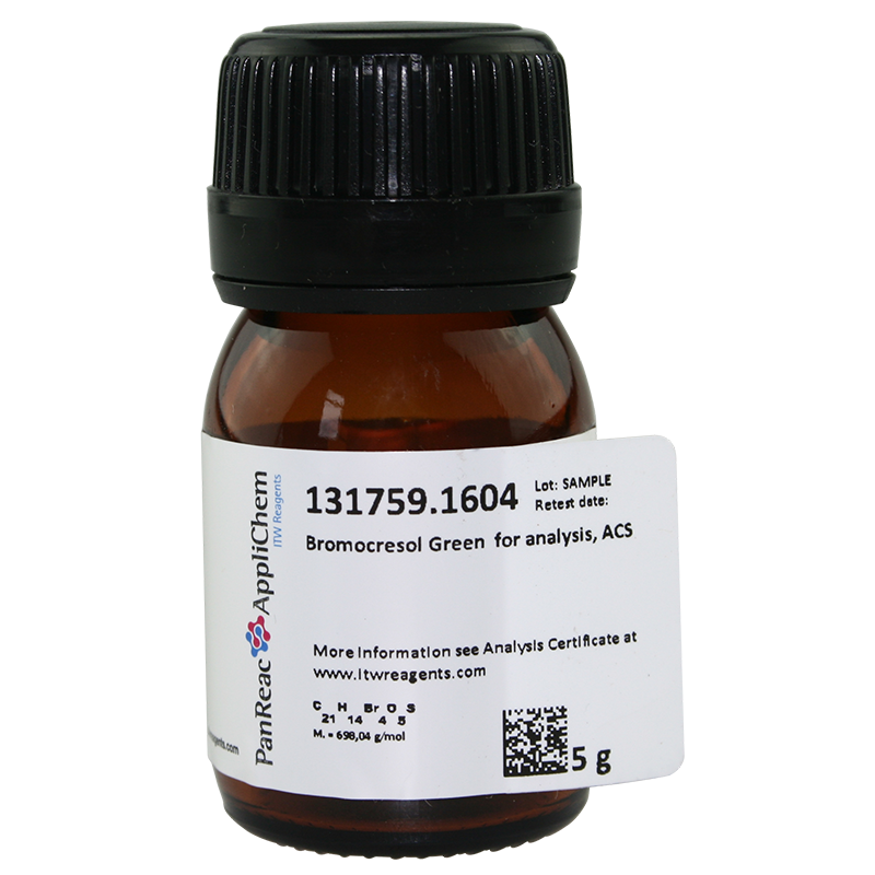 Bromocresol Green for analysis, ACS - ITW Reagents