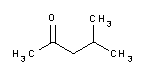 molecule for: 4-Methyl-2-Pentanone, 99% for synthesis