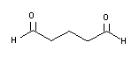 molecule for: Glutaraldehyde solution 25% for synthesis