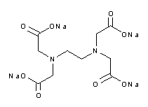 molecule for: EDTA Tetrasodium Salt 4-hydrate pure