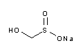 molecule for: Sodium Formaldehyde Sulfoxylate x-hydrate (USP-NF) pure, pharma grade