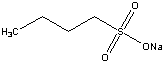 molecule for: 1-Butanesulfonic acid sodium salt IPC grade