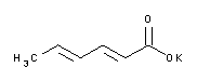 molecule for: Kaliumsorbat (BP, Ph. Eur.) reinst, Pharma-Qualität