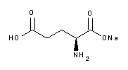 molecule for: Sodium L-Glutamate 1-hydrate (USP-NF) low endotoxin pure, pharma grade