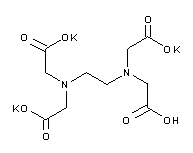 molecule for: EDTA Sal Tripotásica 2-hidrato puro