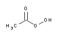 molecule for: Peracetic Acid 15 % pure
